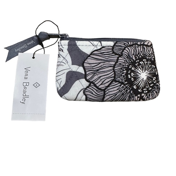 Vera Bradley Moon Shadow Meadow Coin Purse - Picture 3 of 6